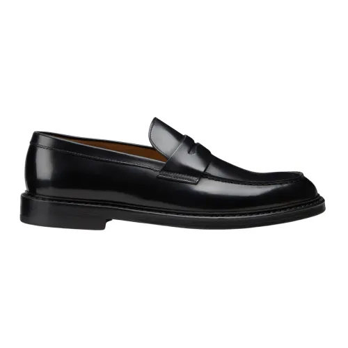 Doucal's , Loafers Siena ,Black male, Sizes: