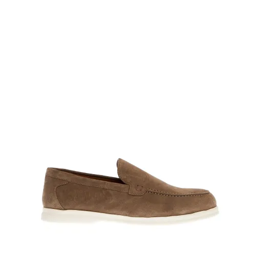 Doucal's , Men's Shoes Loafer Beige Ss24 ,Beige male, Sizes: