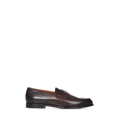 Doucal's , Men's Shoes Loafer Brown Ss24 ,Brown male, Sizes: