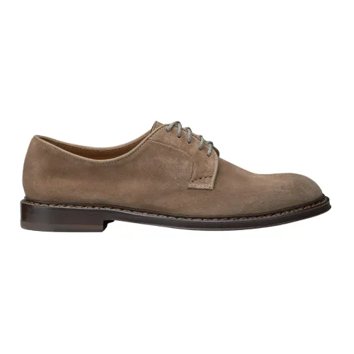 Doucal's , Palude Derby Shoes ,Brown male, Sizes: