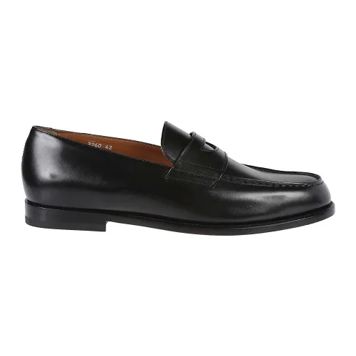 Doucal's , Penny 50° Anniversary Loafers ,Black male, Sizes: