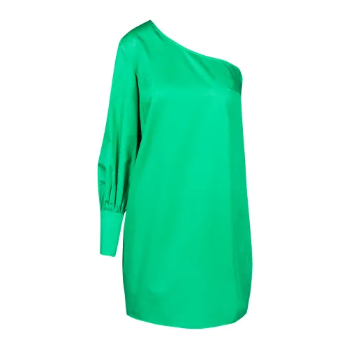 Douuod Woman , Goldfinch One-Shoulder Dress ,Green female, Sizes: