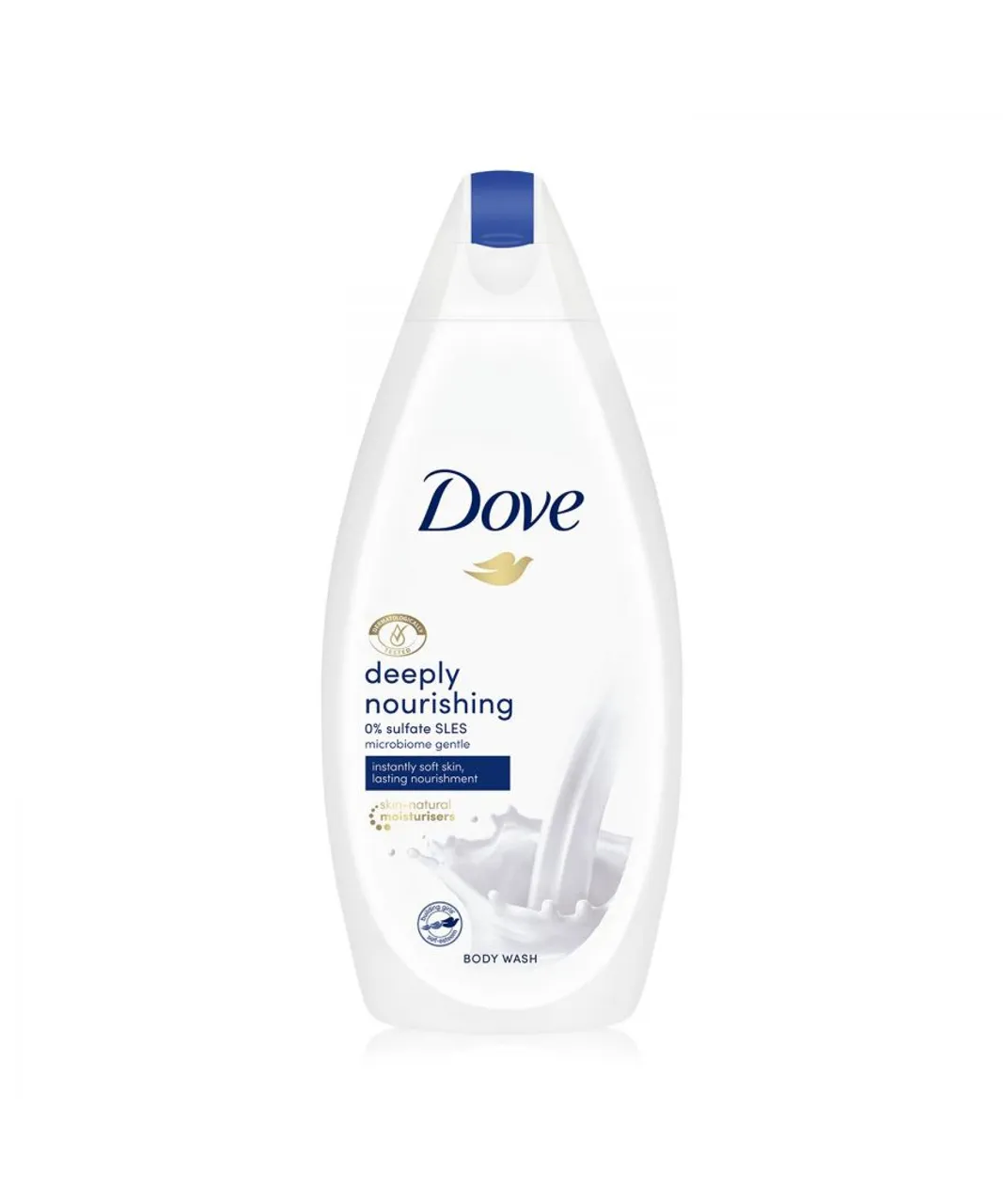 Dove Body Wash Sulfate-free Deeply Nourishing for Instantly Soft Skin, 3x450ml - NA - One Size