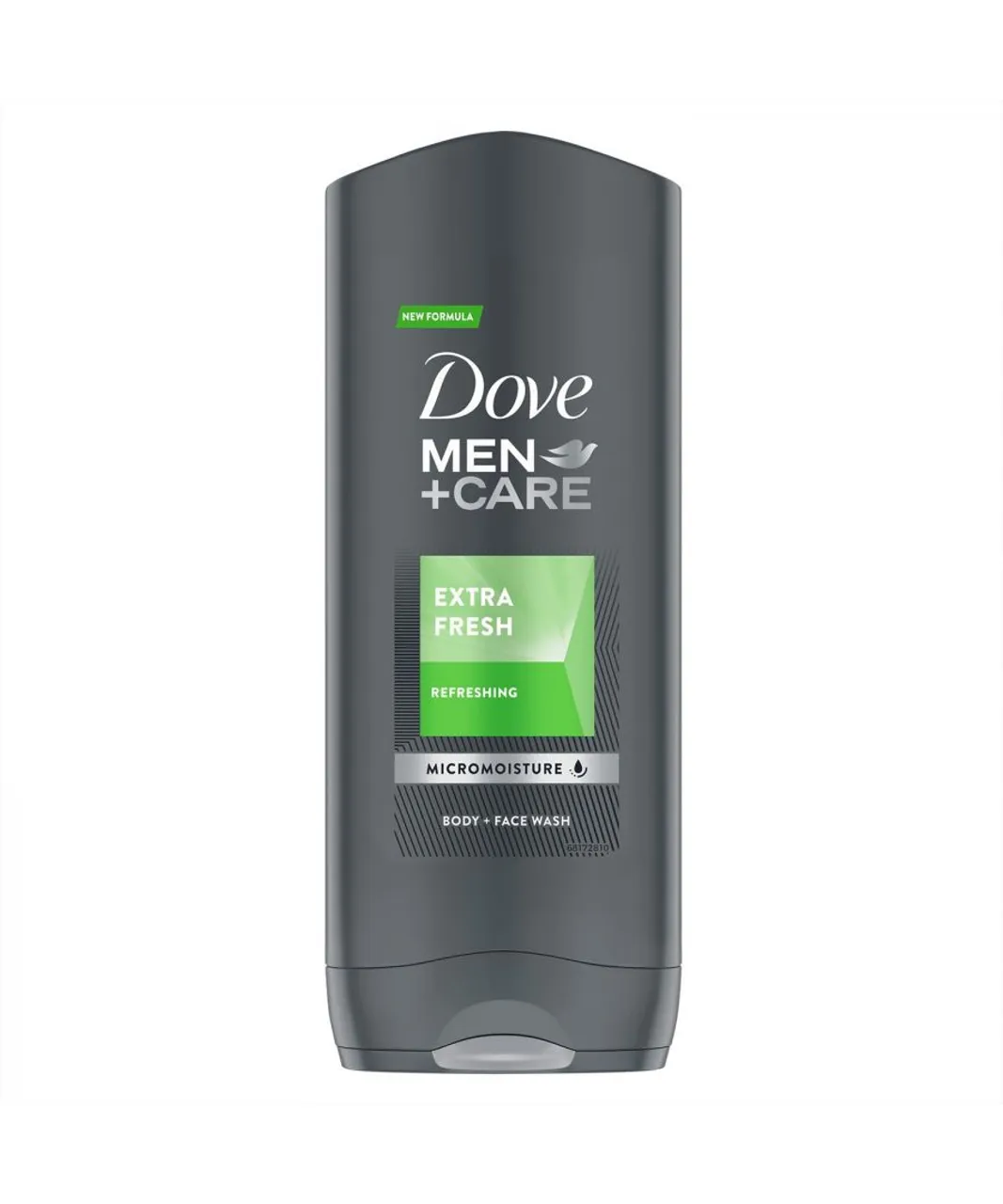 Dove Men+Care Micro Moisture Body & Face Wash, Extra Fresh, 400ml, 3Pk - NA - One Size