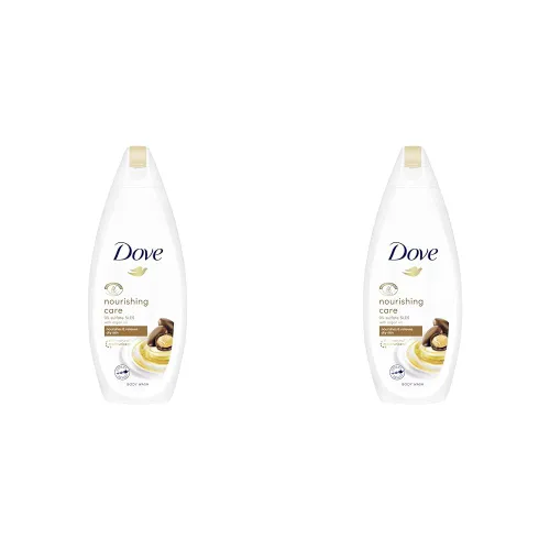 Dove Nourishing Care Body wash 225 ml (Pack of 2)