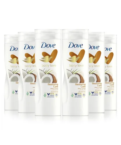 Dove Nourishing Secrets Body Lotion with Coconut Oil & Almond Milk, 6x400ml - NA - One Size