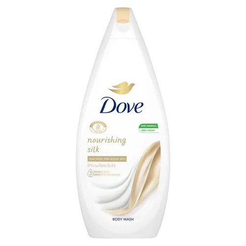 Dove Nourishing Silk Body Wash microbiome-Gentle for softer