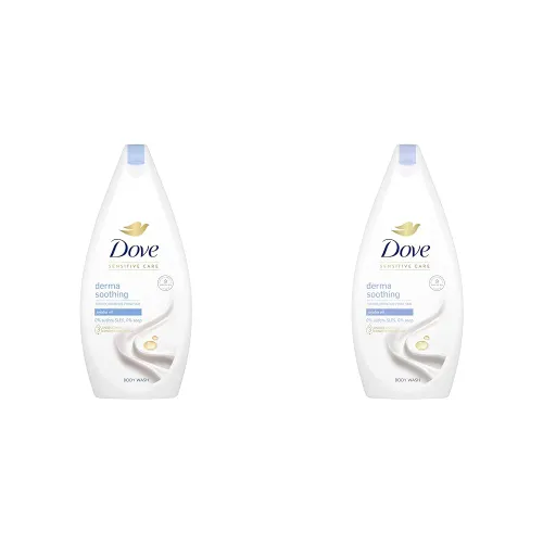 Dove Soothing Care Body Wash with jojoba oil for dry and
