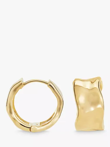 Dower & Hall Waterfall Hoop Earrings - Gold - Female