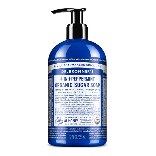 Dr Bronner’s 4-in-1 Organic Peppermint Soap