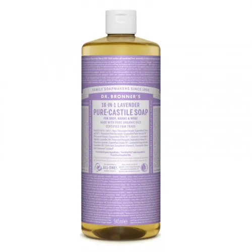 Dr. Bronner's Lavender Pure-Castile Liquid Soap 945 ml