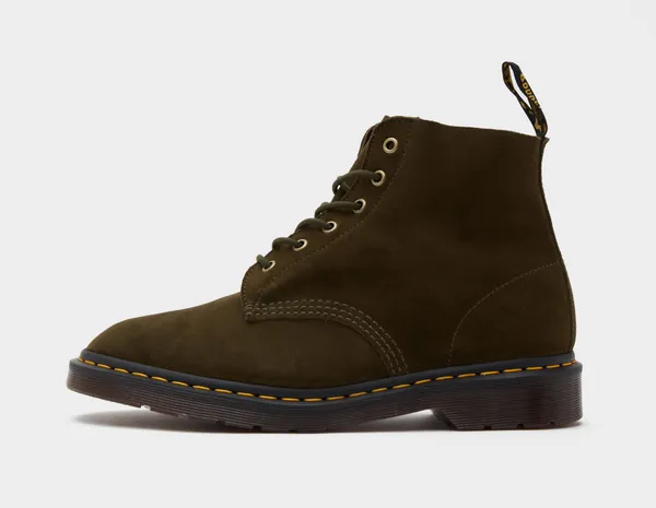 Dr. Martens 101 Ben Repello Suede Ankle Boots, Green