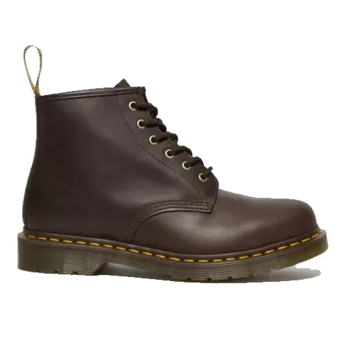 Dr. Martens , 101 Bex Leather Crazy Horse Boot ,Brown female, Sizes: