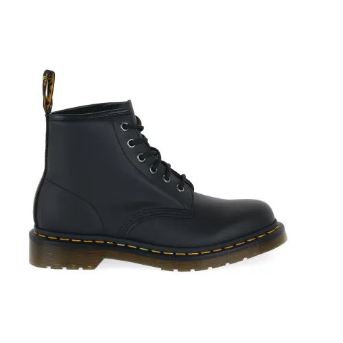 Dr. Martens , 101 Black Nappa Leather Boots ,Black female, Sizes: