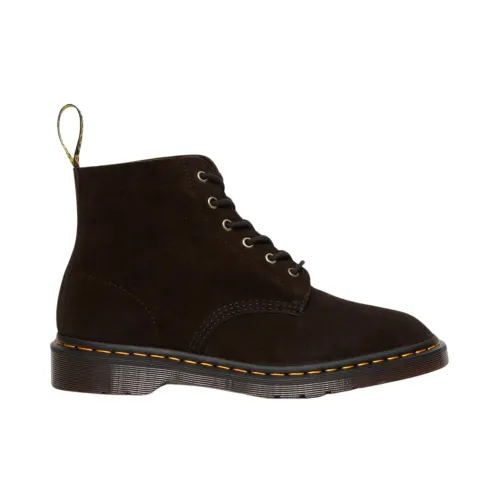 Dr. Martens , 101 UB Repello Calf Suede Boot ,Brown male, Sizes: