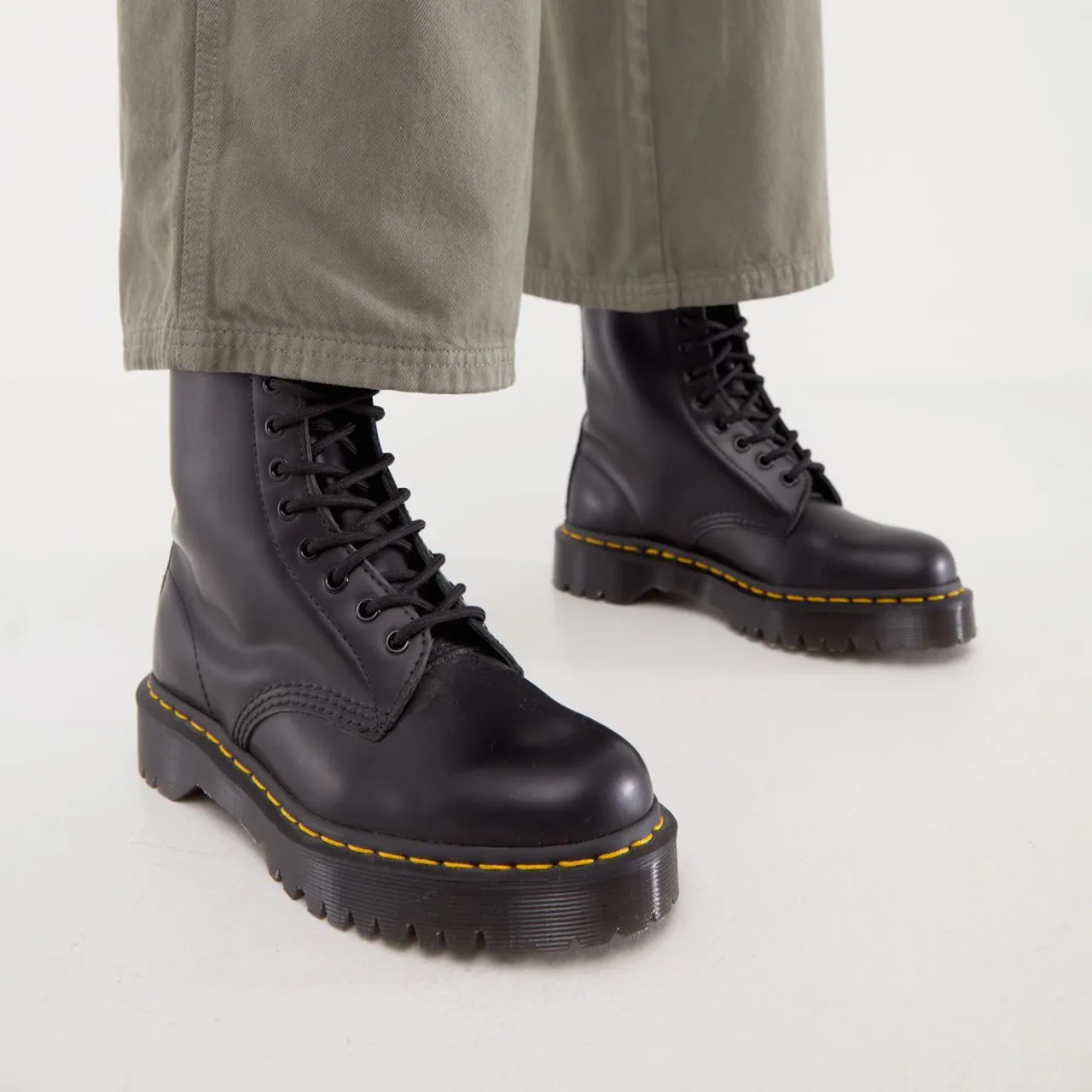 Dr Martens 1460 Bex Boots In Black