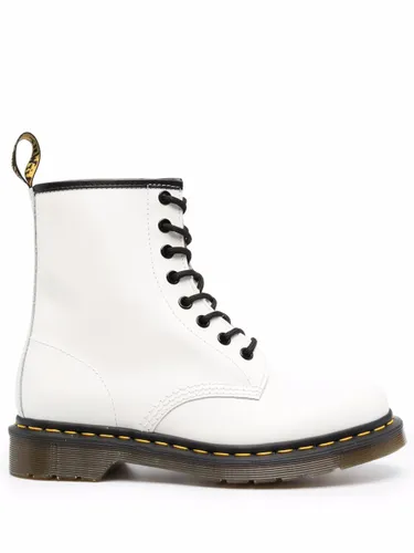 Dr. Martens 1460 leather ankle boots - White