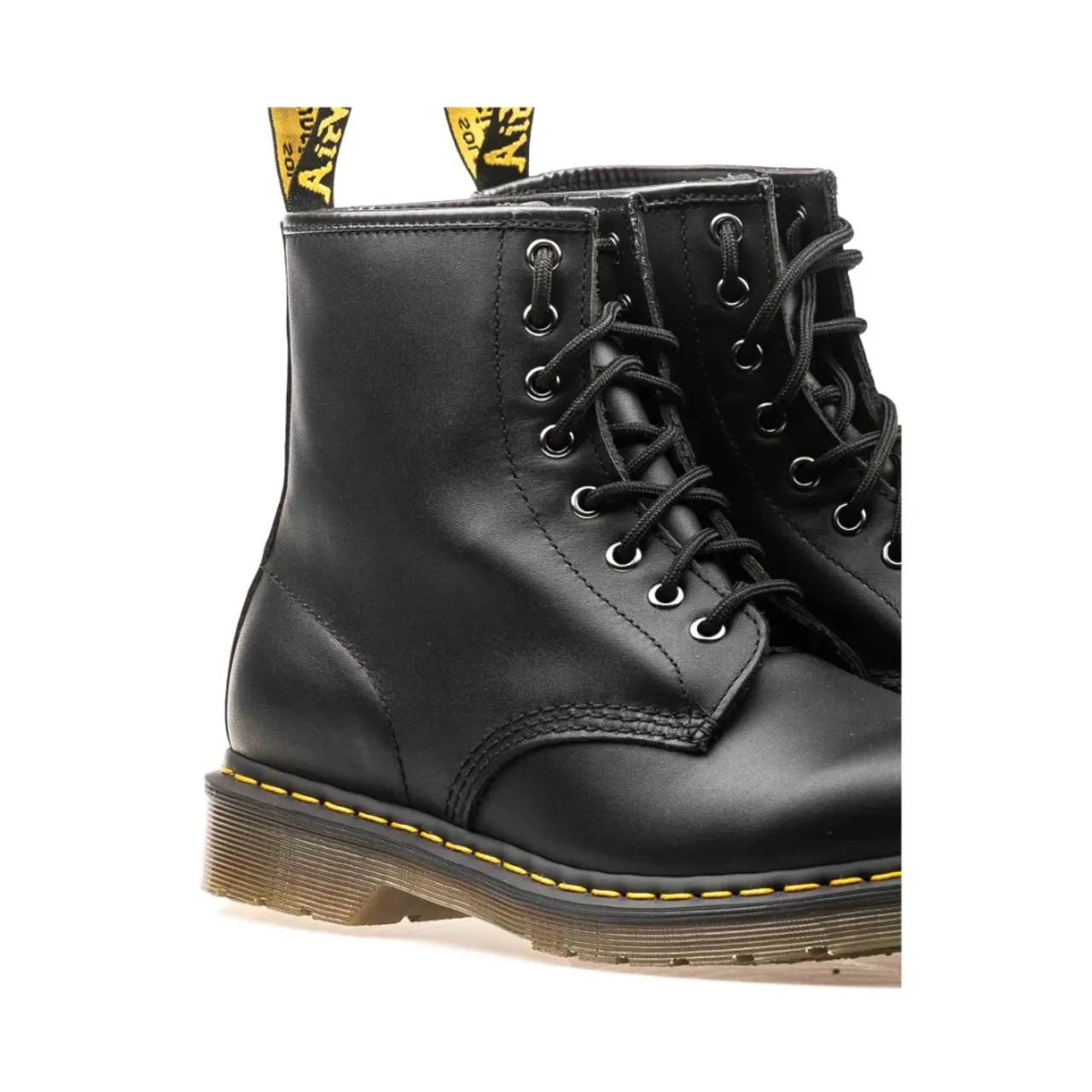 Dr. Martens , 1460 Nappa Leather Lace Up Boots ,Black male, Sizes: