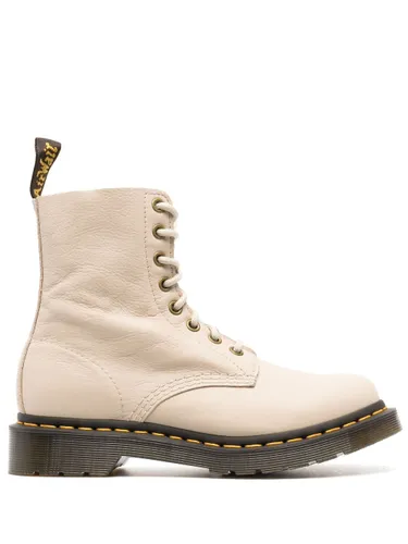 Dr. Martens 1460 Pascal Virginia leather boots - Neutrals