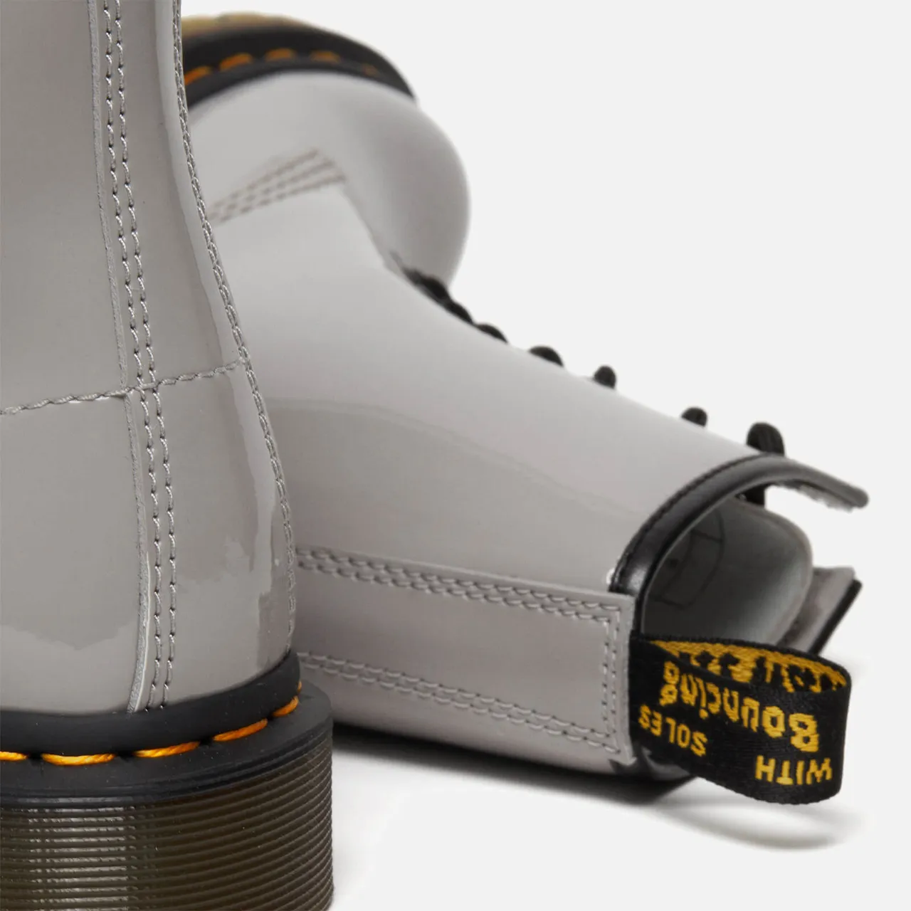 Dr. Martens 1460 Patent Lamper Leather 8-Eye Boots - UK
