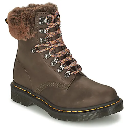 Dr. Martens  1460 SERENA COLLAR  women's Mid Boots in Brown