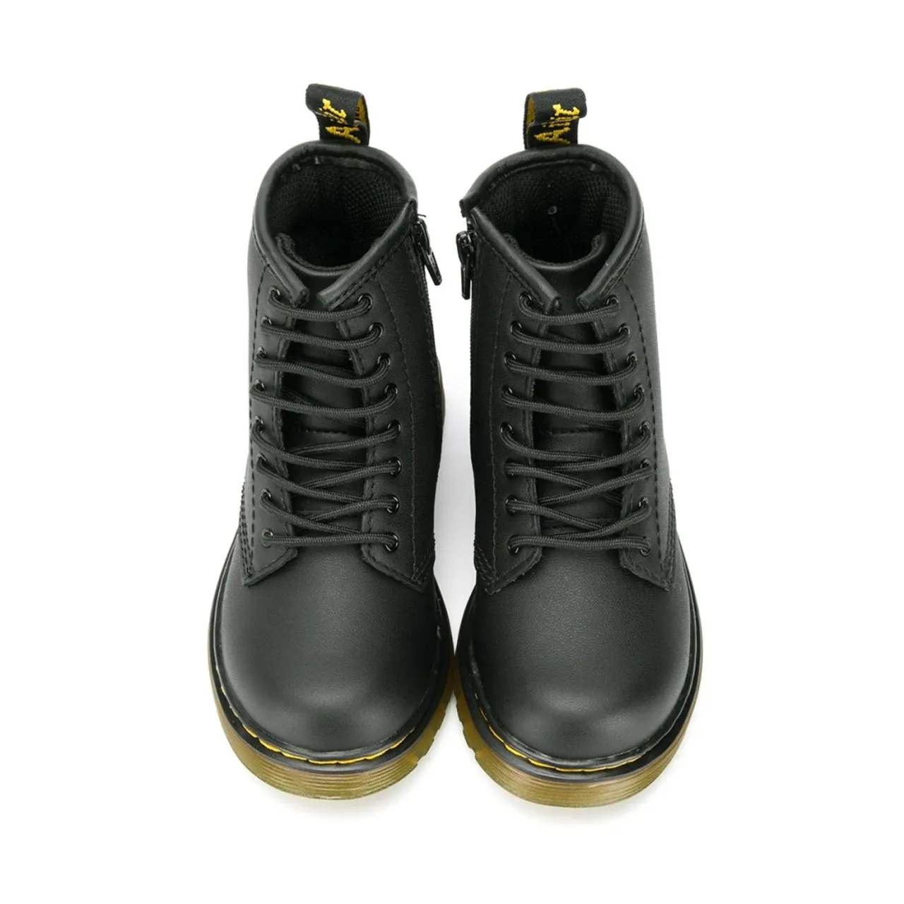 Dr. Martens , 1460 Toddler Leather Ankle Boots ,Black unisex, Sizes: