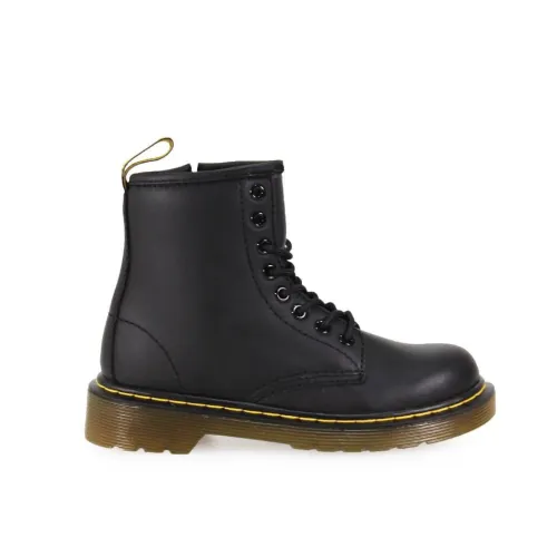 Dr. Martens , 1460 Toddler Leather Ankle Boots ,Black unisex, Sizes: