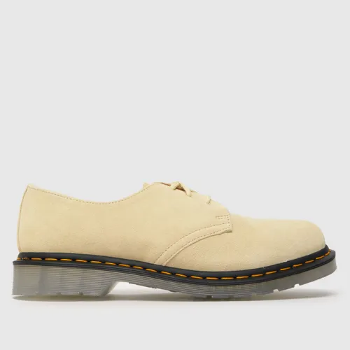 Dr Martens 1461 3 Eye Iced Shoes In Beige