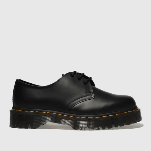 Dr Martens 1461 Bex Flat Shoes In Black
