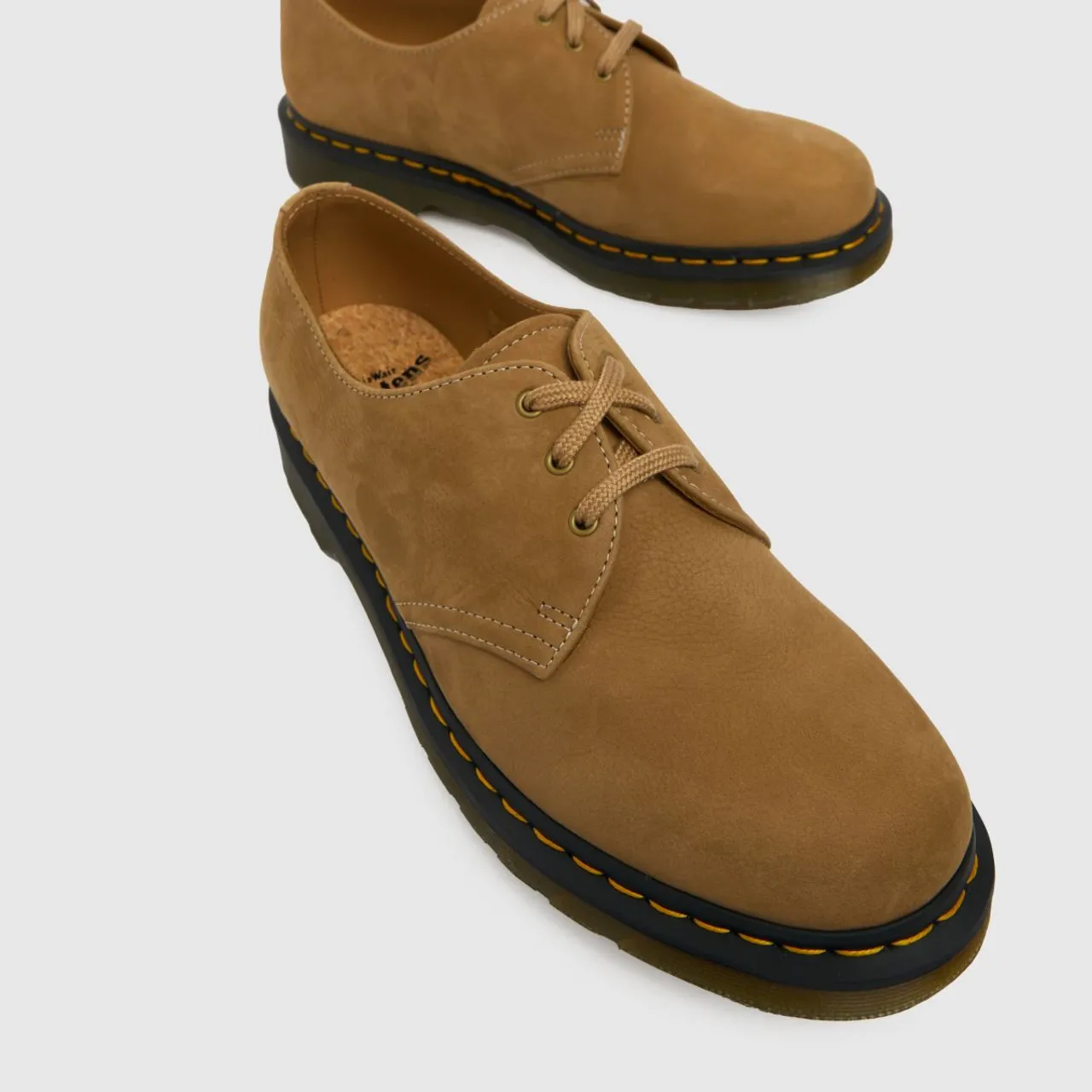 Dr Martens 1461 Shoes In Tan