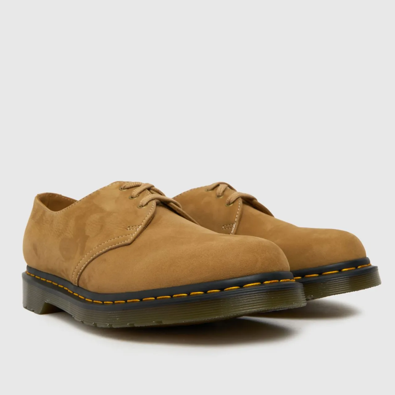 Dr Martens 1461 Shoes In Tan