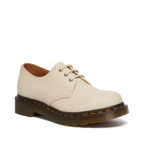 Dr Martens 1461 Virginia Shoes - Parchment Beige - UK 5 (EU 38)
