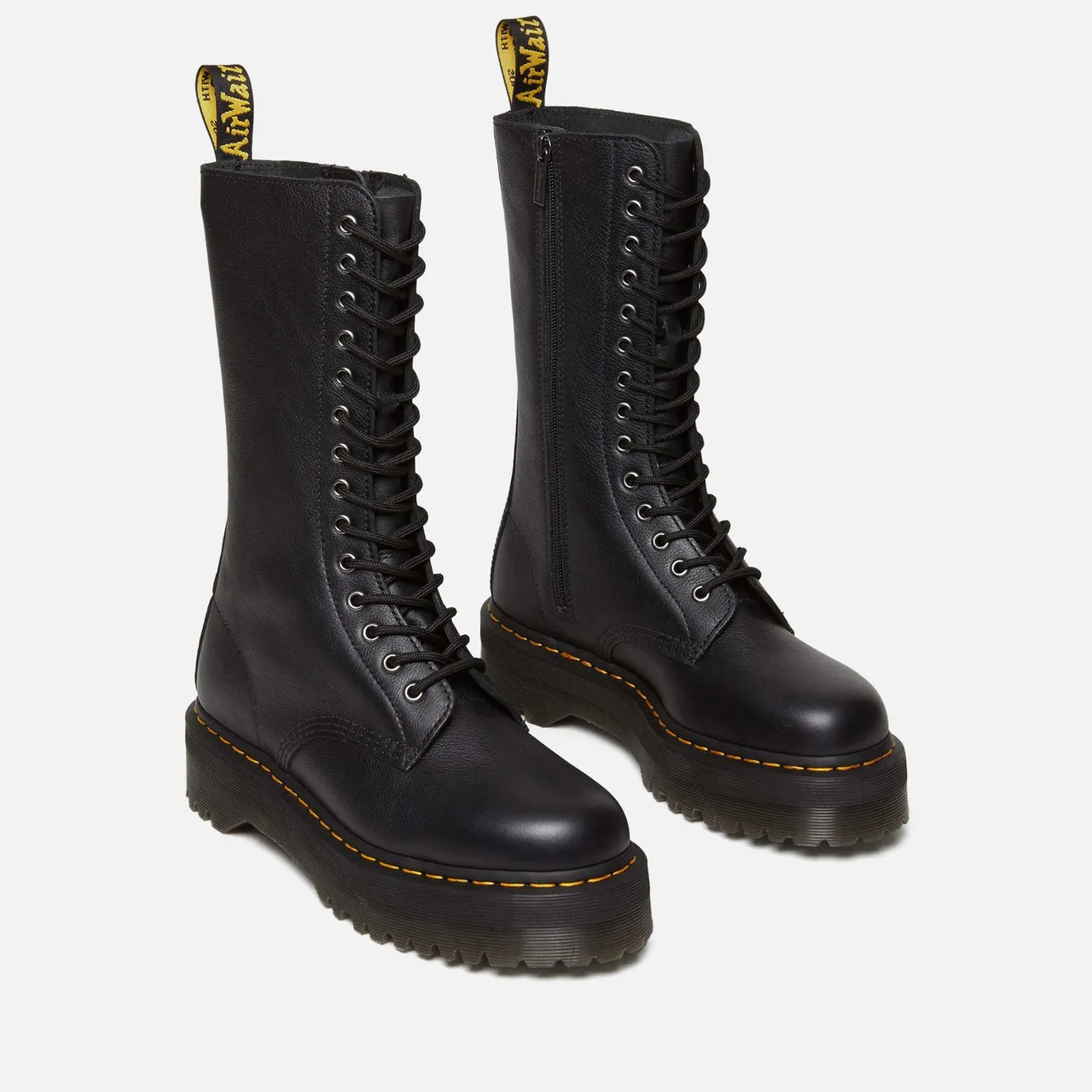 Dr. Martens 1B99 Quad Leather 14-Eye Boots - UK