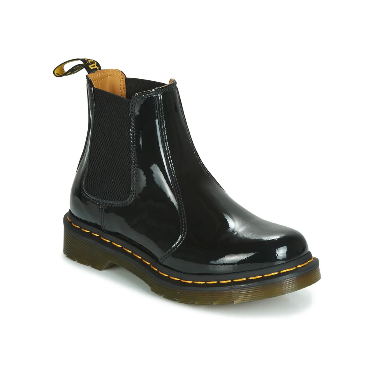 Dr. Martens  2976 PATENT LAMPER  women's Mid Boots in Black