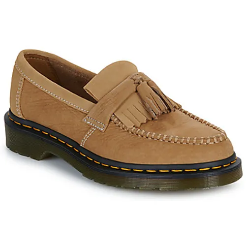 Dr. Martens  Adrian Savannah Tan Tumbled Nubuck+E.H.Suede  men's Loafers / Casual Shoes in Beige