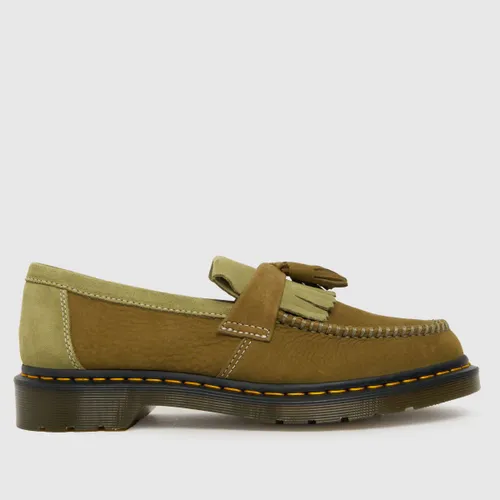 Dr Martens Adrian Shoes In Olive