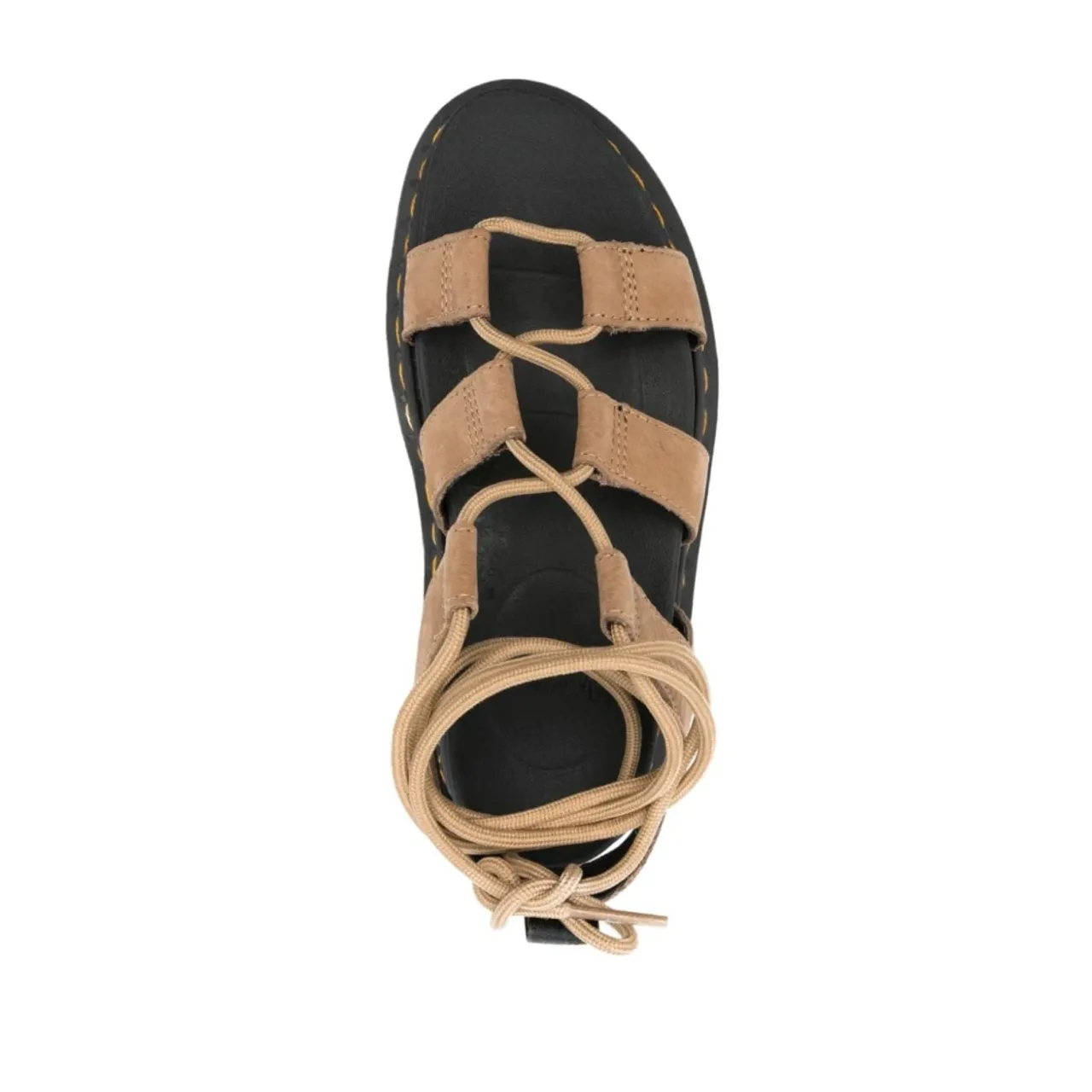 Dr. Martens , Beige Cut-Out Sandals ,Beige female, Sizes: