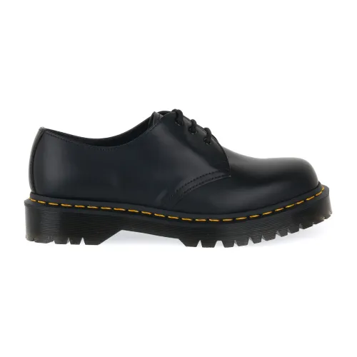 Dr. Martens , Bex Black Smooth Leather Shoes ,Black female, Sizes: