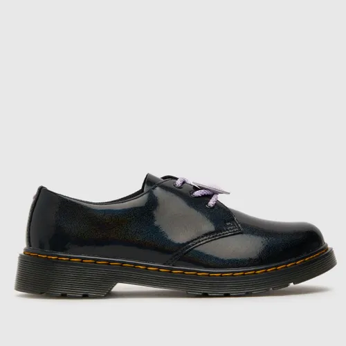 Dr Martens Black 1461 Girls Junior Shoes