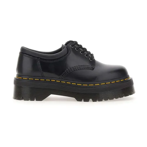 Dr. Martens , Black Flat Shoes by Dr. Martens ,Black female, Sizes: