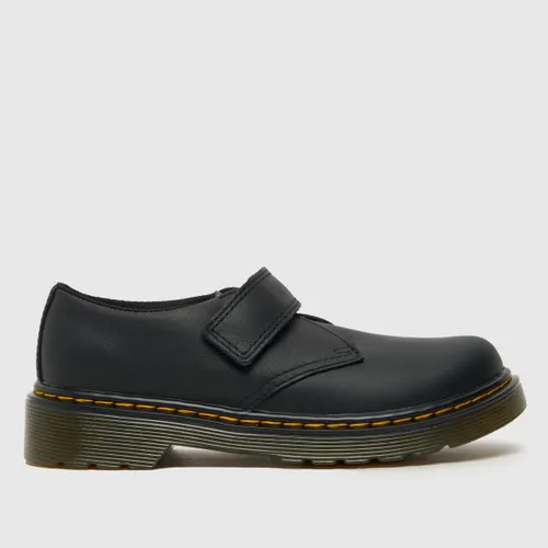 Dr Martens Black Kamron Ii Boys Junior Shoes