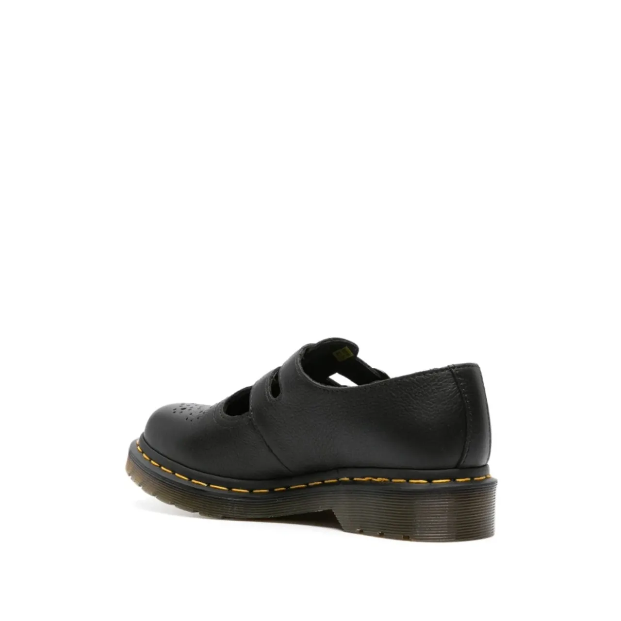 Dr. Martens , Black Leather Mary Jane Shoes ,Black female, Sizes: