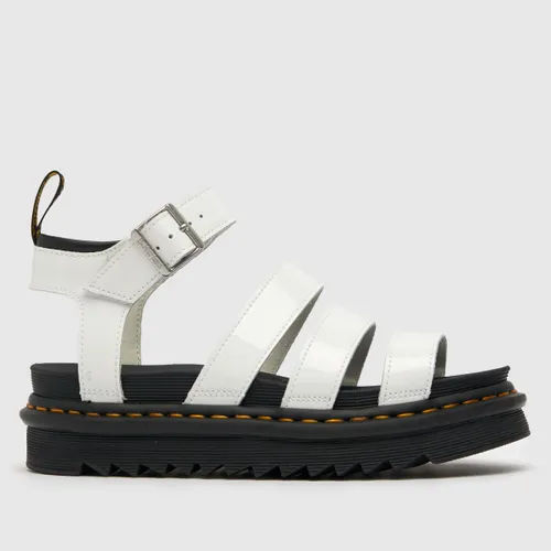 Dr Martens Blaire Sandals In White