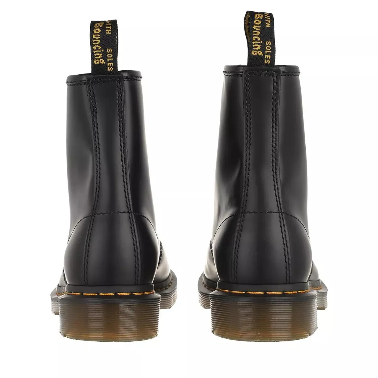Dr. Martens Boots & Ankle Boots - 1460 Black Smooth Leather 8 Eye Boot - black - Boots & Ankle Boots for ladies