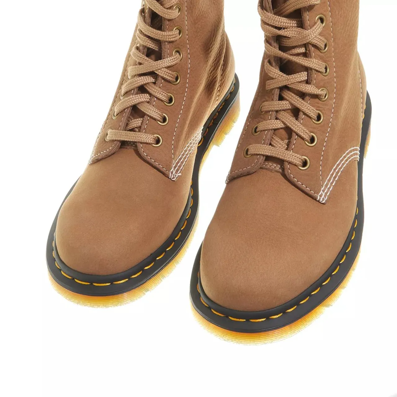 Dr. Martens Boots & Ankle Boots - 8 Eye Boot 1460 - beige - Boots & Ankle Boots for ladies