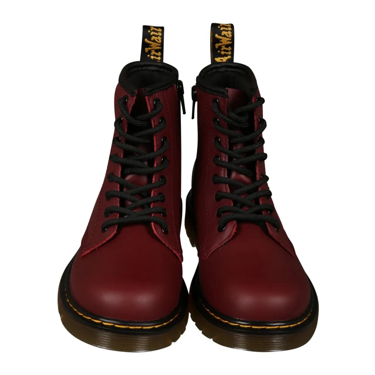 Dr. Martens , Bordeaux Biker Boots ,Red unisex, Sizes: