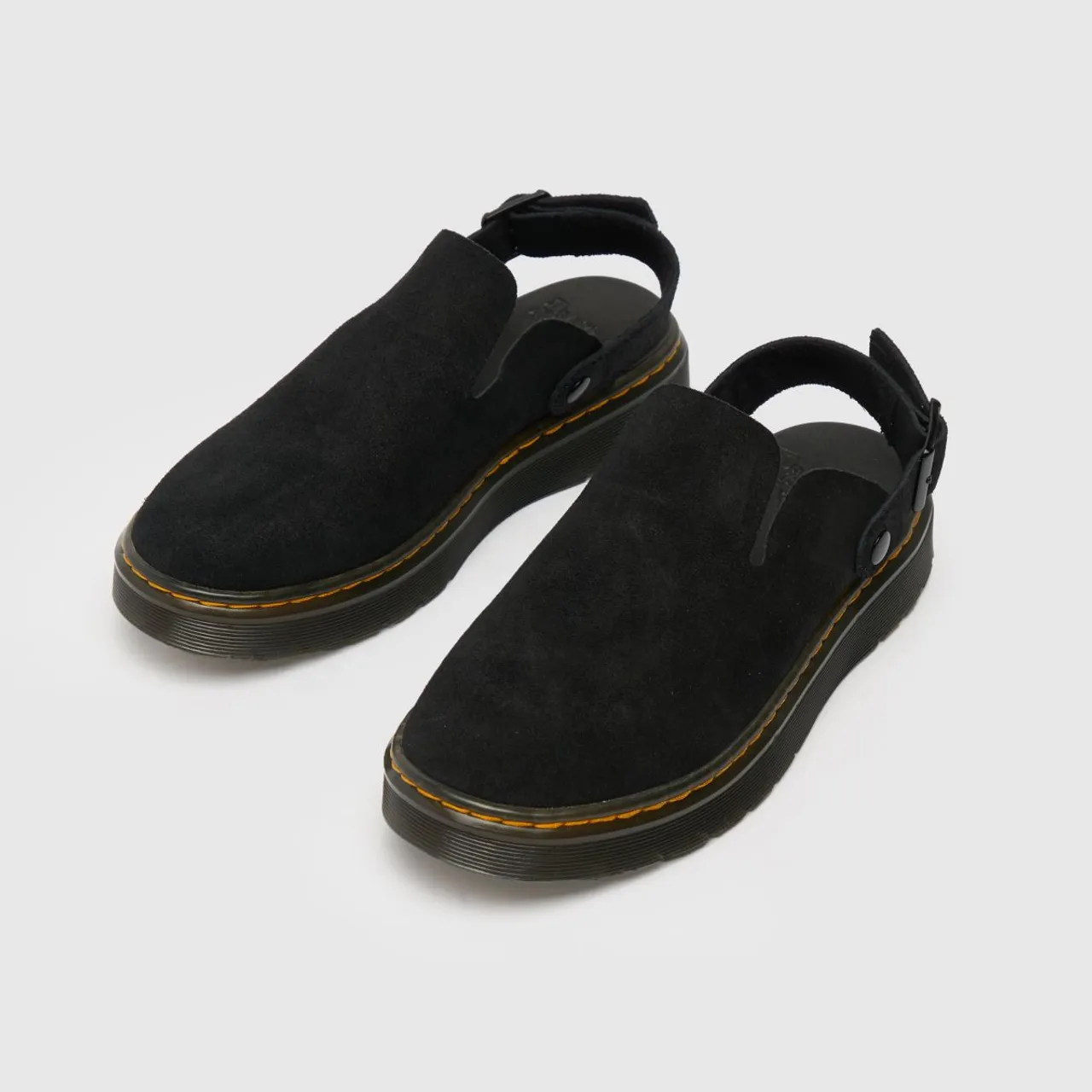 Dr Martens Carlson Mule Sandals In Black