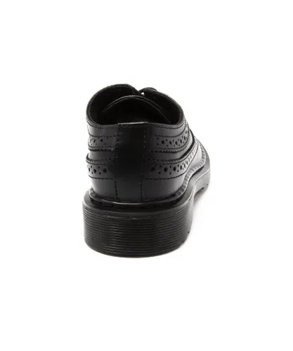 Dr Martens Childrens Unisex 3989 Shoes - Black Leather