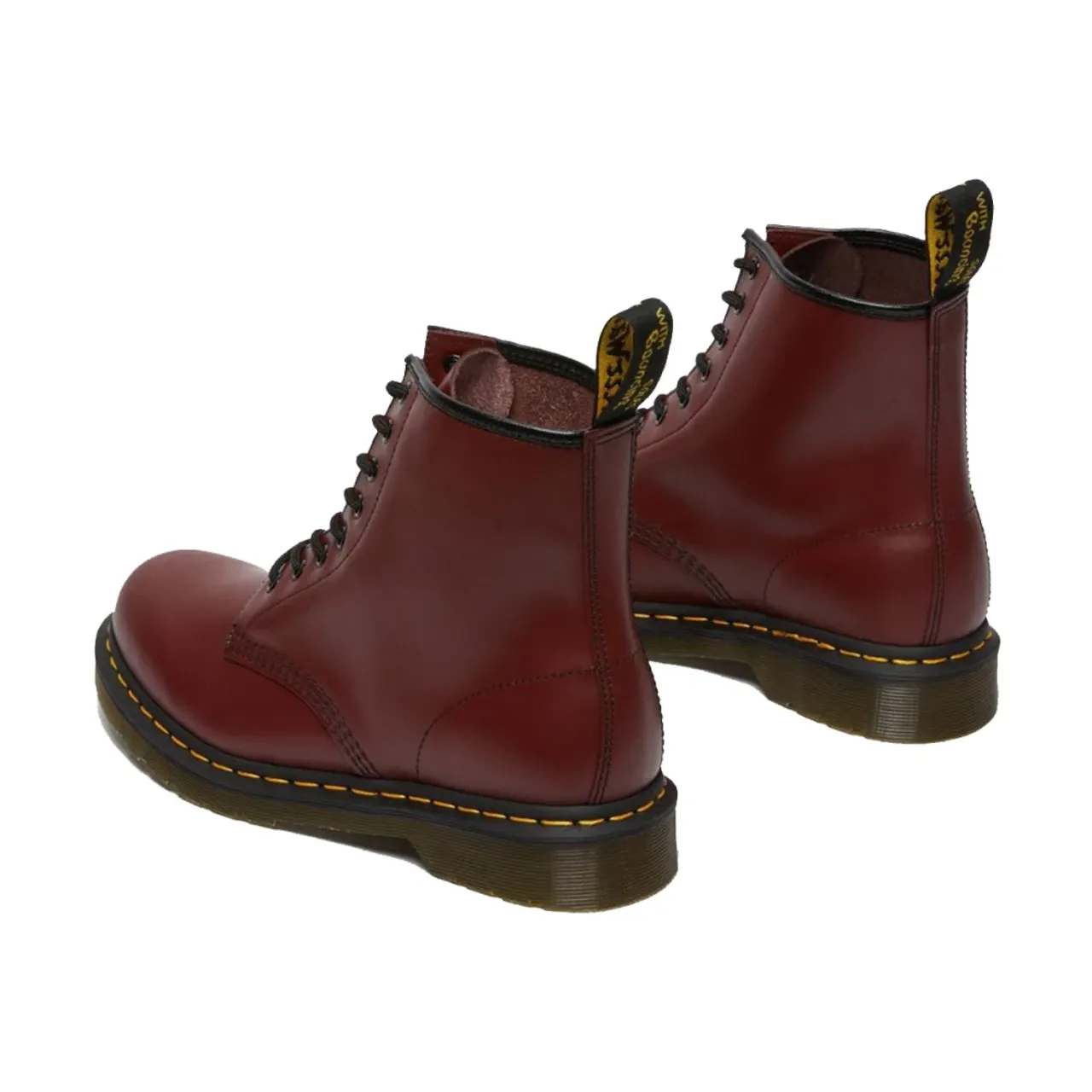 Dr. Martens , Classic Smooth Leather Boots ,Red female, Sizes: