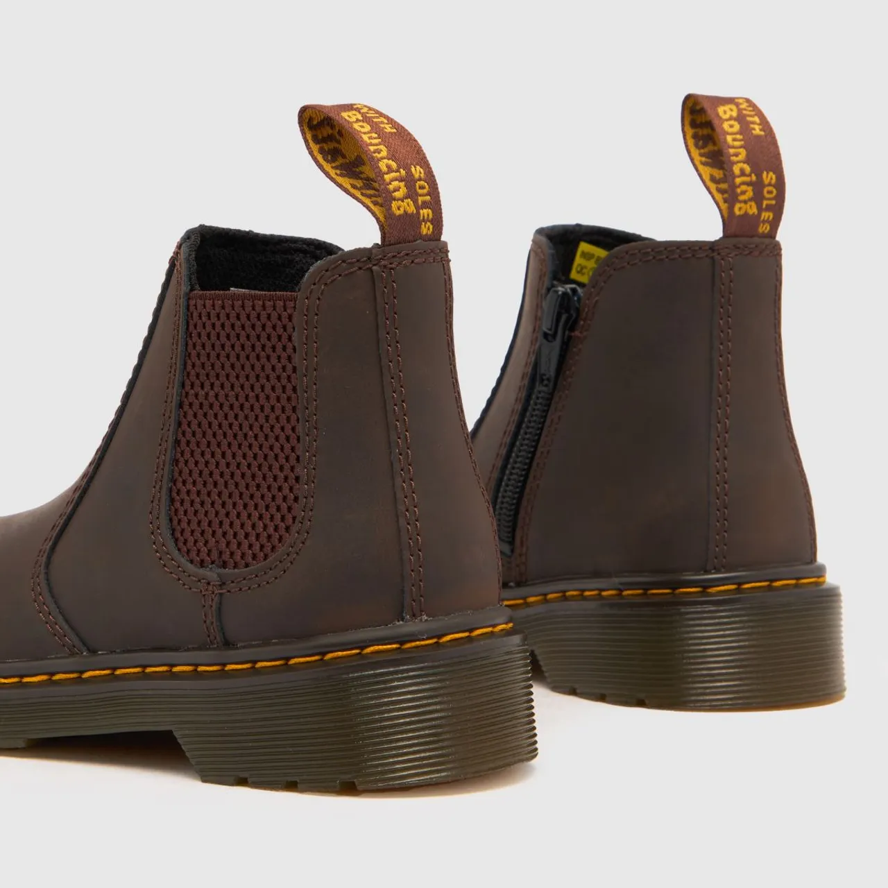 Dr Martens Dark Brown 2976 Junior Boots